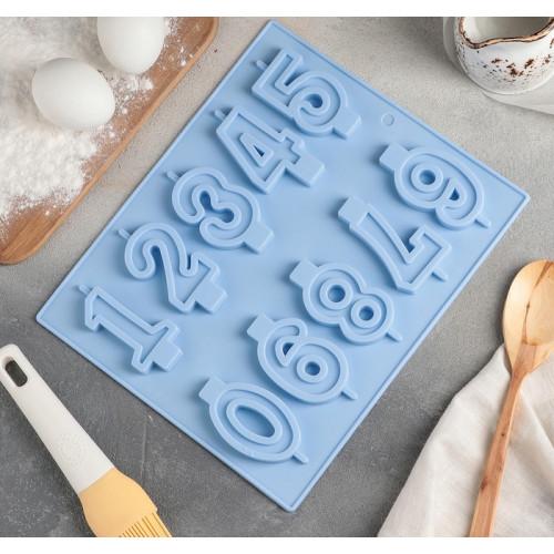 Силиконовые формы для выпечки "Цифры"