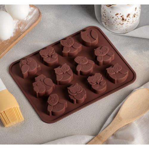 Силиконовые формы для выпечки «Совята»