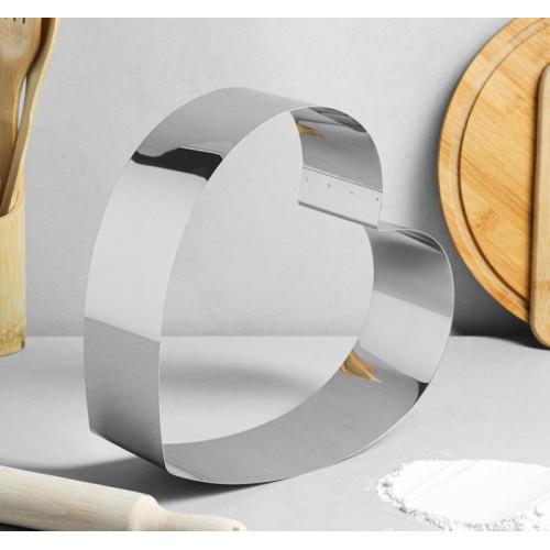 Форма для выпечки СЕРДЦЕ 260*260/85мм