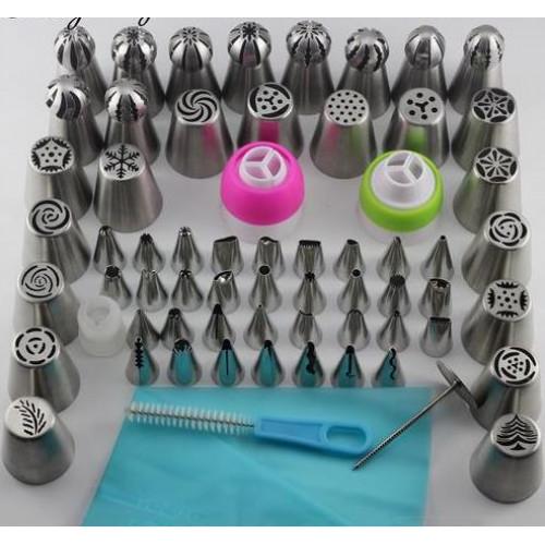 Набор насадок для кондитера 65 шт