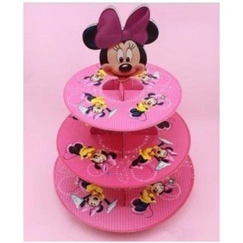 Подставки для торта и капкейков 1743, "Минни", картон
