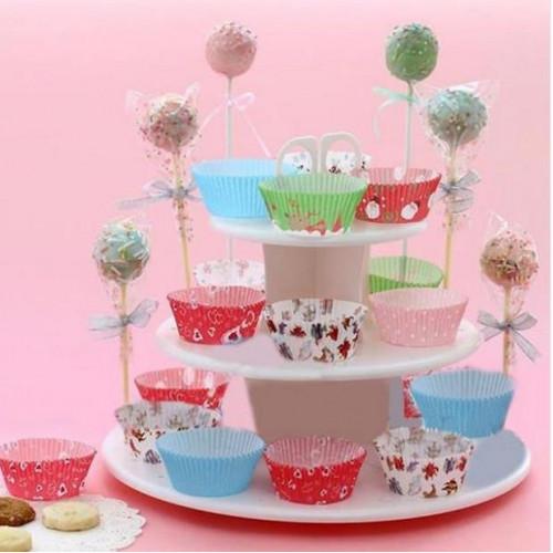 Подставки для торта и капкейков для кейк-попсов пластик