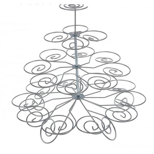 Подставки для торта и капкейков 28,5x28,5x31 см "Кудряшка"