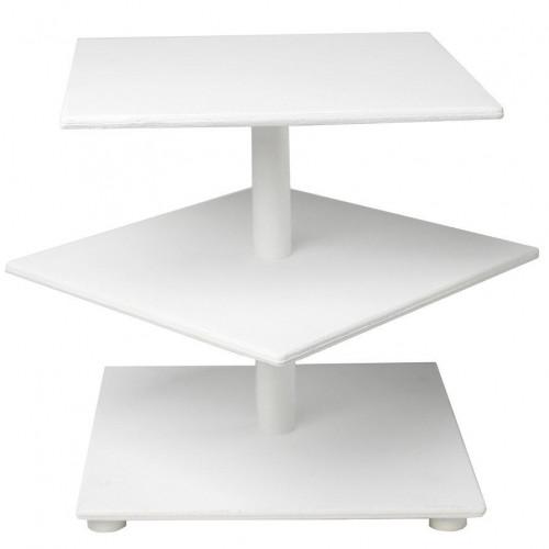 Подставки для торта и капкейков 1831, 3 яруса 25х25х25 см