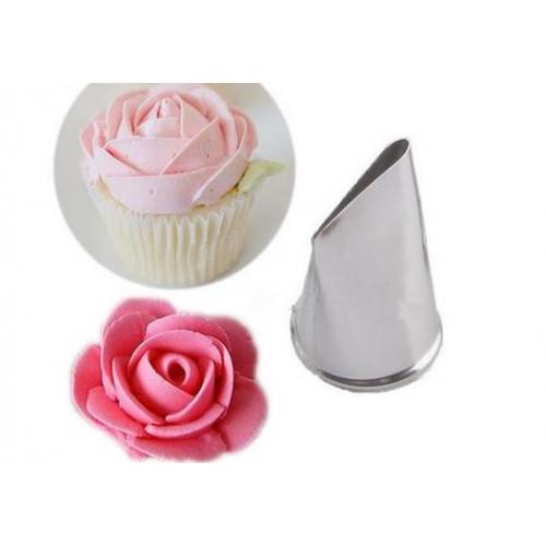 Насадка Роза прямая (верх ровный) L=12d=18h=28мм к104