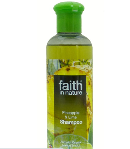 Натуральный шампунь Faith in nature укрепляющий с экстрактом Ананаса 250мл