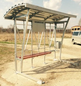 Автобусный павильон ПГЦО2 3х1,5