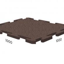 Резиновая плитка плотность 1100-1150 кг/м³