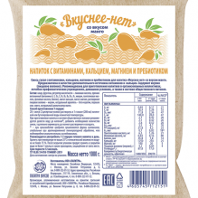 Напиток с витаминами, кальцием, магнием и пребиотиком «ВКУСНЕЕ-НЕТ»: манго 1кг