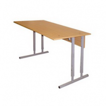 Стол ученический 2-х местный регул. по высоте