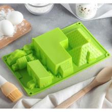 Силиконовые формы для выпечки "Дом"