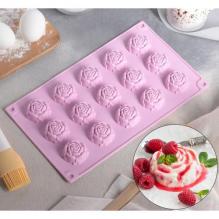Силиконовые формы для выпечки «Роза»