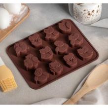 Силиконовые формы для выпечки «Совята»