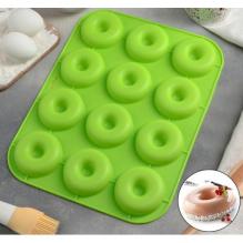 Силиконовые формы для выпечки «Пончики»