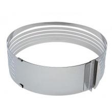 Кольцо регулируемое для нарезки бисквитов 25-30 см