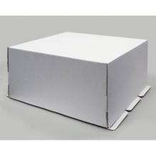 Упаковка для торта 3859, 21*21*15 мм белая