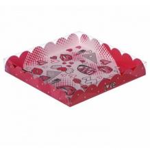 Коробка для кондитерских изделий «Любовь», 21 × 21 × 3 см