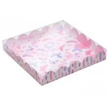 Коробка для кондитерских изделий Приятных моментов 18 × 18 × 3 см
