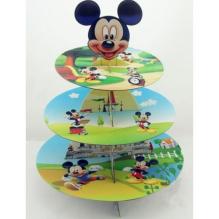 Подставки для торта и капкейков 3755, "Микки маус" картон