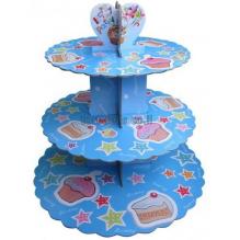 Подставки для торта и капкейков 3127, "Праздничный 2", картон