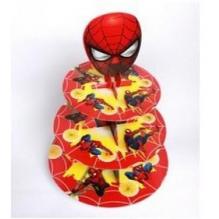 Подставки для торта и капкейков 1742, "Человек-паук", картон