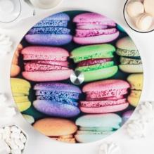 Подставки для торта и капкейков 4567, вращающаяся 32 см "Макаруны"