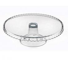 Подставки для торта и капкейков 3915, на ножке 28 см стекло